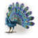 Candia Peacock Statue
