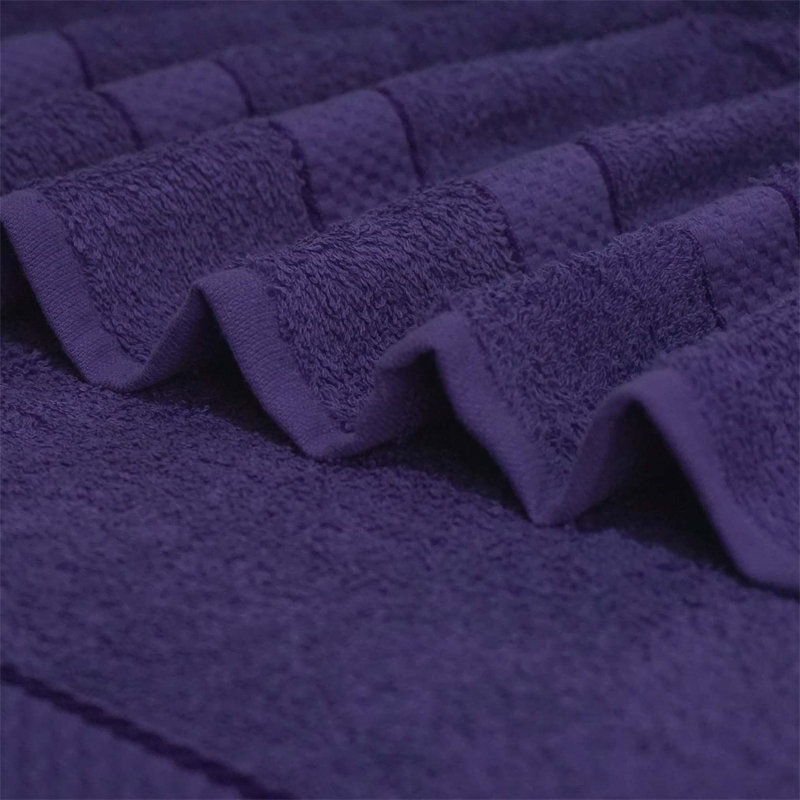 100% Cotton Bath Sheet, Purple