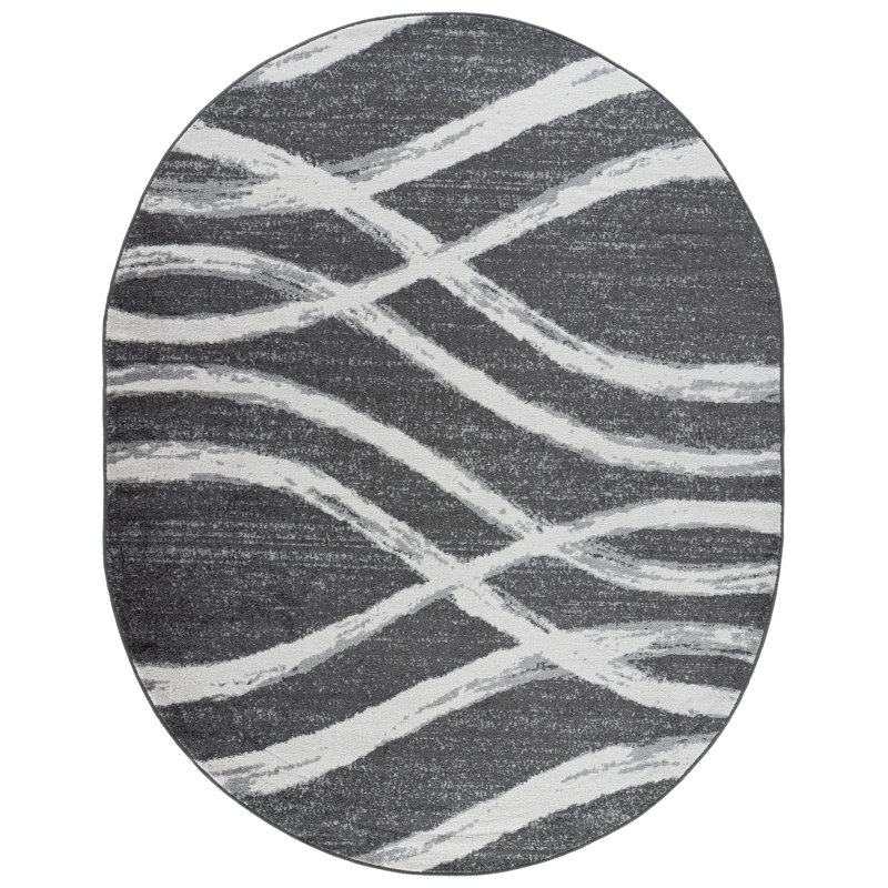 Tapis de performance Andrzelika, Ovale 6 pi x 8 pi