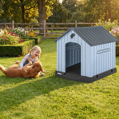 Large Dog House Outdoor Weatherproof