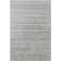 Tapis gris en viscose tissé à la main Rectangle Trona