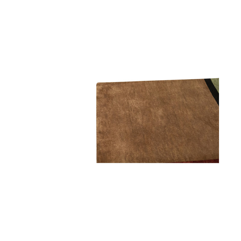 Tapis multicolore de haute qualité noué à la main