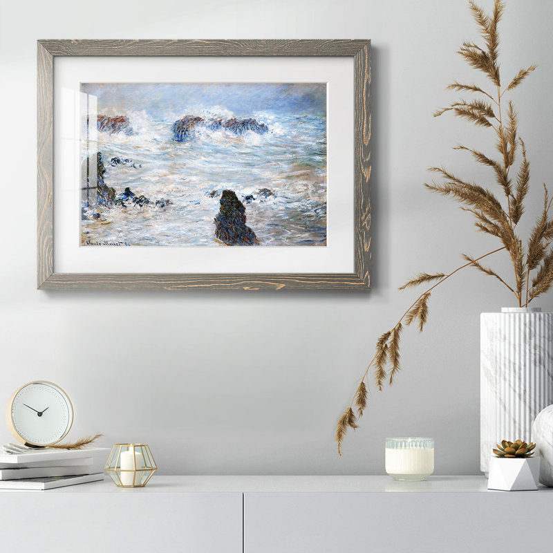 " Storm In The Belle ", Gray, 18" H x 26" W x 1.5" D