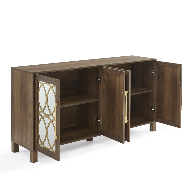 Buffet 63 po Alfieri, Chêne rustique