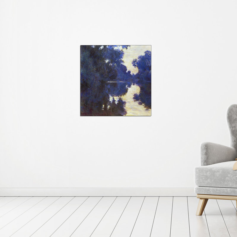 Claude Monet - Wrapped Canvas Painting, 50cm H x 50cm W x 1.8cm D