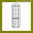 Display Case with Built-in Lighting for Collectibles and Wine Storage-118323465