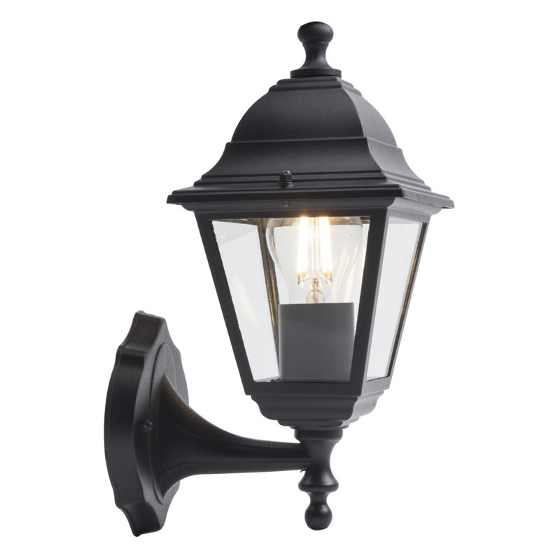 Aazil Black 31.5cm H Outdoor Wall Lantern
