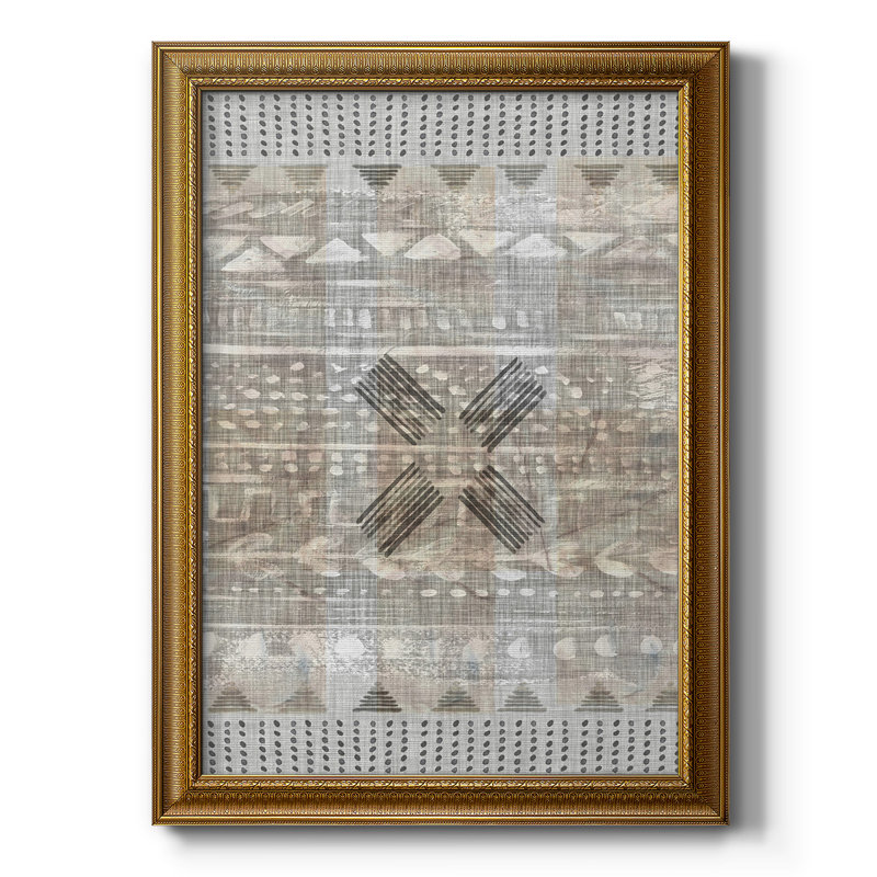 Toile encadrée de qualité supérieure Traders Tapisserie III - prête à être accrochée, L 16 po x H 20 po