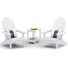 Outdoor Adirondack Chair With Table