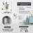 Abstract Shapes and Lines IV Metal Wall Décor-490575505