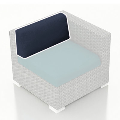 Coussin de siège simple 29 po - Lagune coulée