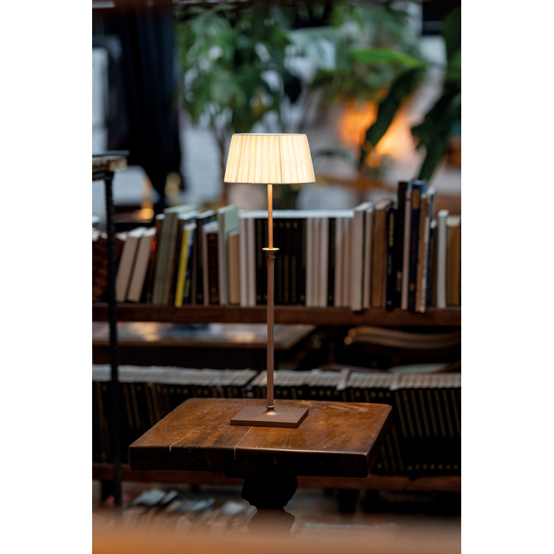 Poldina Classic L Desk, Matte Bronze