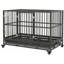 Versatile Heavy Duty Dog Crate with Advanced Features for Safety and Convenience-1321800042