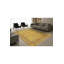 Tapis beige tissé à motif floral lavable Mosso-968278586