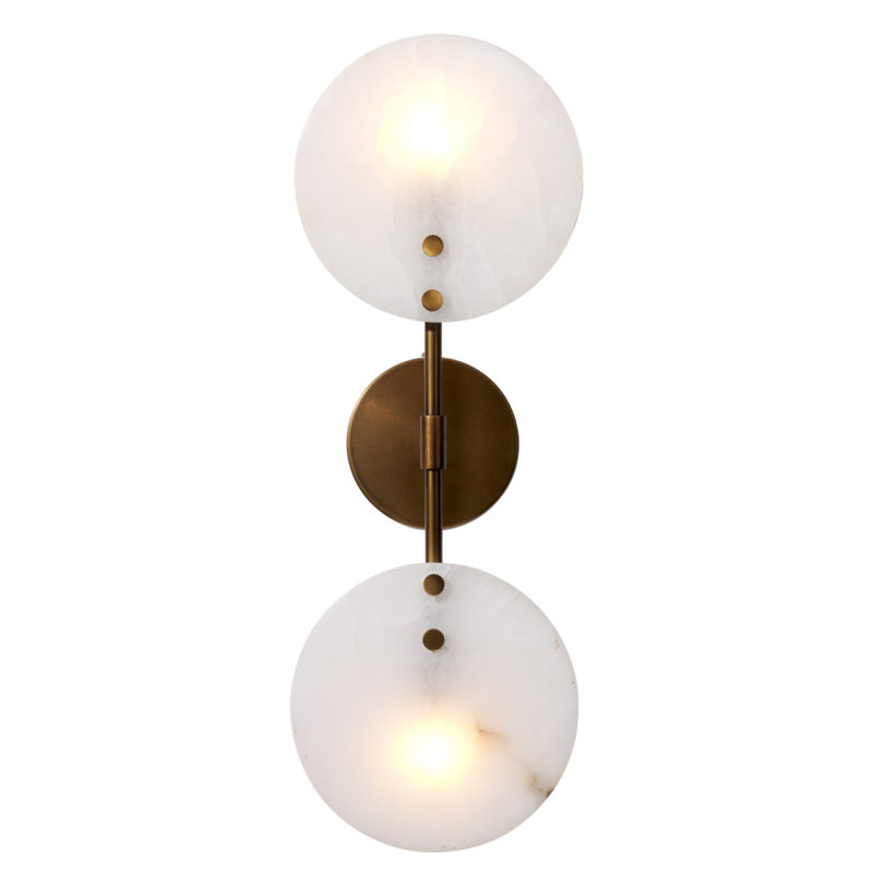 Oracle Iron Armed Sconce, Antique Brass