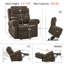 Gordian Lift Assist Recliner with Massager-68833450