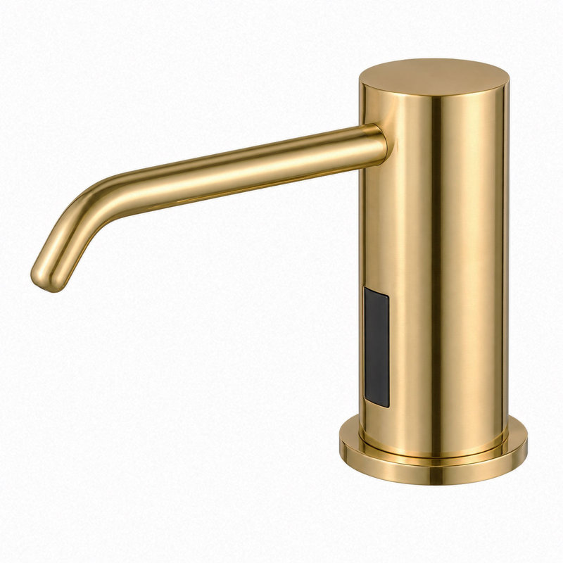 Distributeur de savon liquide automatique à fixation sur le plateau - Solution sans contact et hygiénique pour la salle de bain