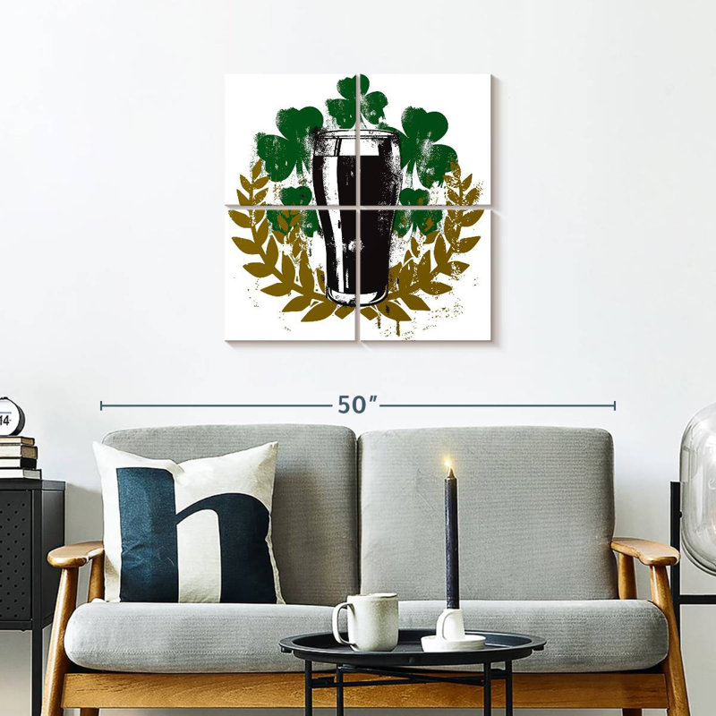 Lelend Best Irish Beer, 26" H x 26" W