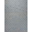 Geometric Area Rug in Blue/Gray
