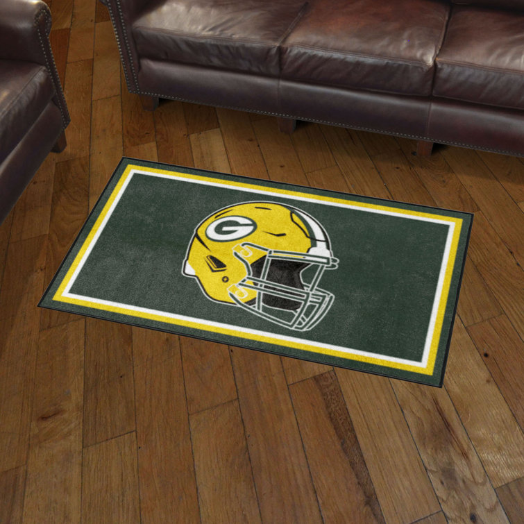 Green Bay Packers Area Rugs Floor Mats Carpets Living Room Anti-Skid Area  Rugs