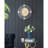 23.5" Round Moving Gear Roman Numeral Clock