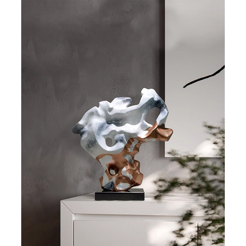 Modern Creative Shaped Fiberglass Sculpture