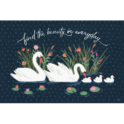 Swan Lake I - impression sur toile tendue