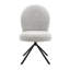 Chaise d'appoint pivotante Boucle (ensemble de 2)