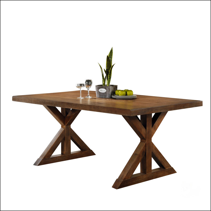 Table de salle à manger à tréteaux Morden