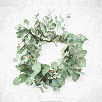 " Eucalyptus Wreath 2 " Painting Print