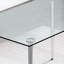 Bureau d'écriture en verre Minimalist
