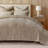 Striped Channel Velvet Quilt Set-106369218-106369220