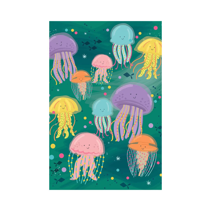Coastal Nautical Under The Sea II by Lisa Whitebutton - Wrapped Canvas Gallery-Wrapped Canvas Giclée