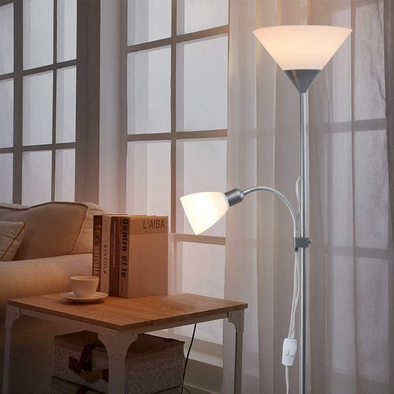 Senobia 70.47'' Swing Arm Floor Lamp