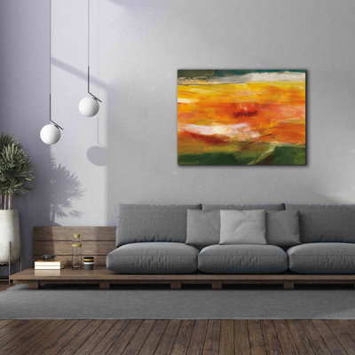 Bog Journey V2 by Jo Maye - Wrapped Canvas Painting