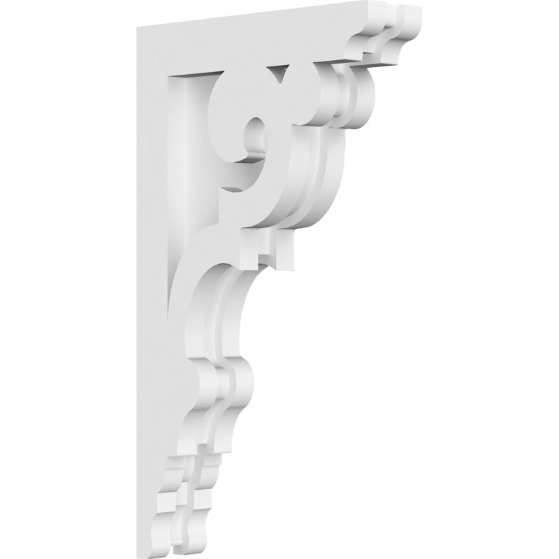 Corbeau en PVC de qualité architecturale Preston, H 13 po x l 7,5 po x P 1,875 po
