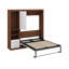 Lit escamotable double pleine grandeur avec armoire-1735503262