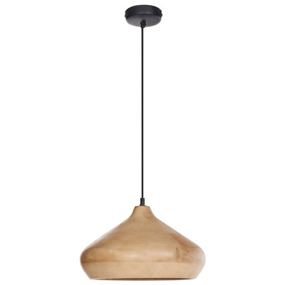 1 - Light Natural Single Pendant