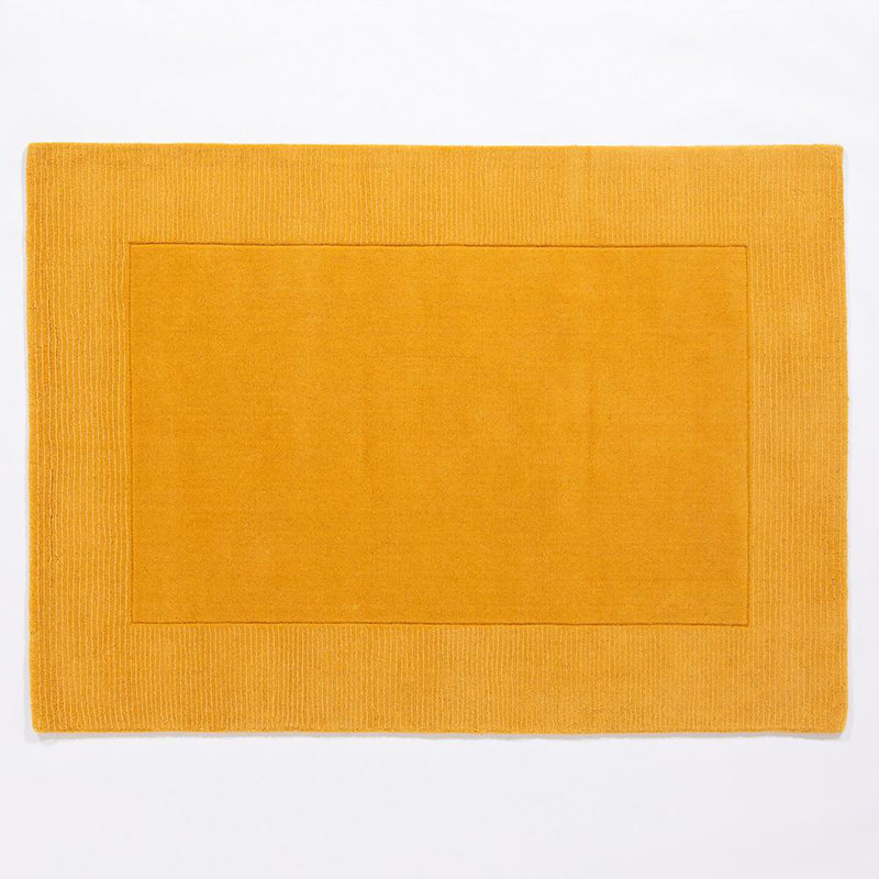 Baldoni Hand Woven Ochre Indoor Rug, Rectangle 120 x 170cm 