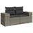  Garden Sofa Set Grey