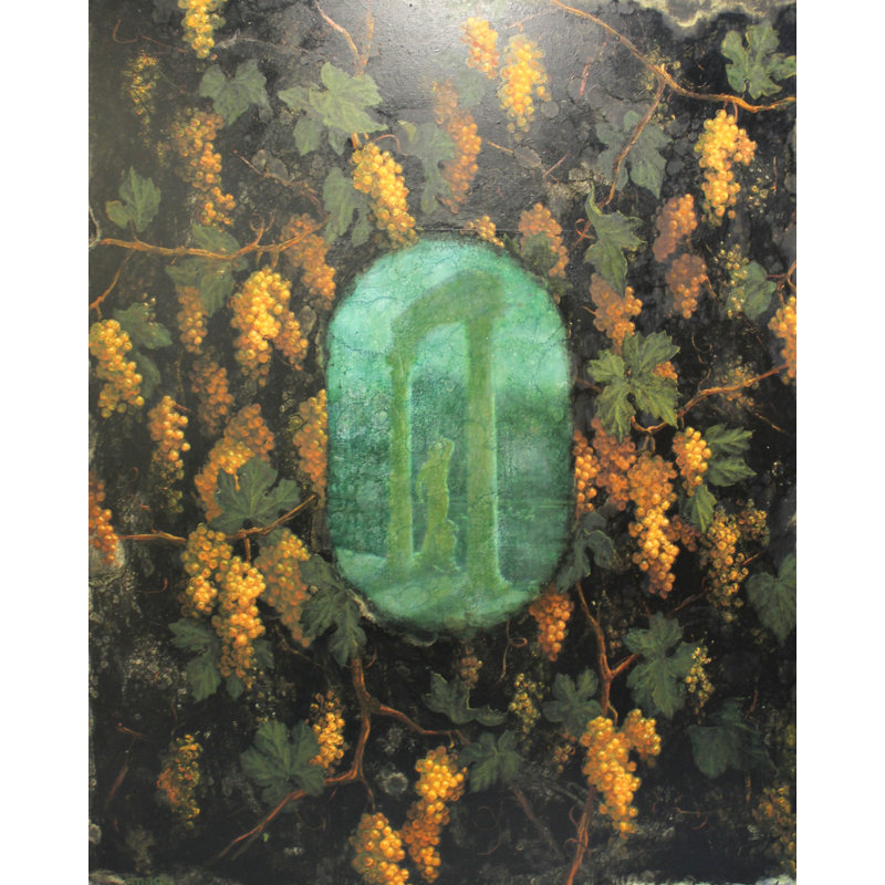 «Grapes with Arch» par Mirlegav Antic, art mural