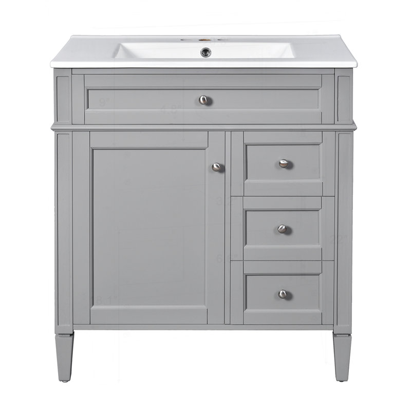 Meuble-lavabo 30 po avec lavabo supérieur