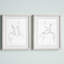 «Everlast Elegance I» par Vincent Van Gogh - ensemble de 2 reproductions de dessins encadrés-589382403-589382463-589367243