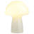 Kanaby Mushroom Shaped Glass Bedside Table Lamp White