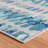 Paint Chip Blue Machine Printed Washable Rug-92286685