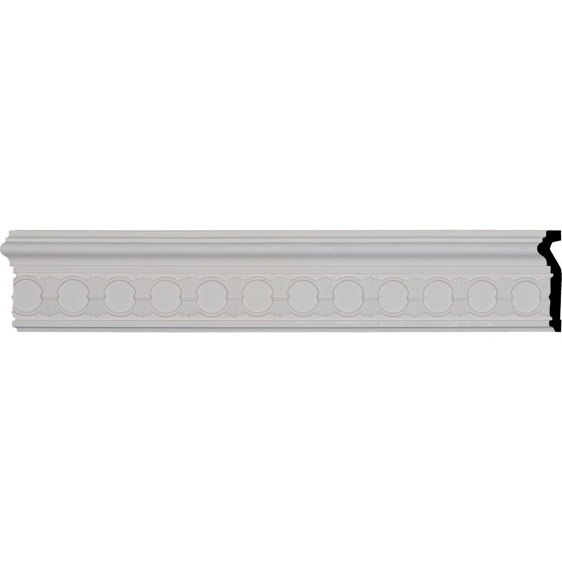 Hera 4.5'' H x 96.13'' W x 1.125'' D Urethane Chair Rail