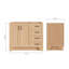 42" Single Bathroom Vanity Base Only-243801254