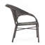 Chaise empilable en osier PE, 1 pièce, pour salle à manger