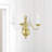 Benedetto Steel Candle Wall Light-578280118