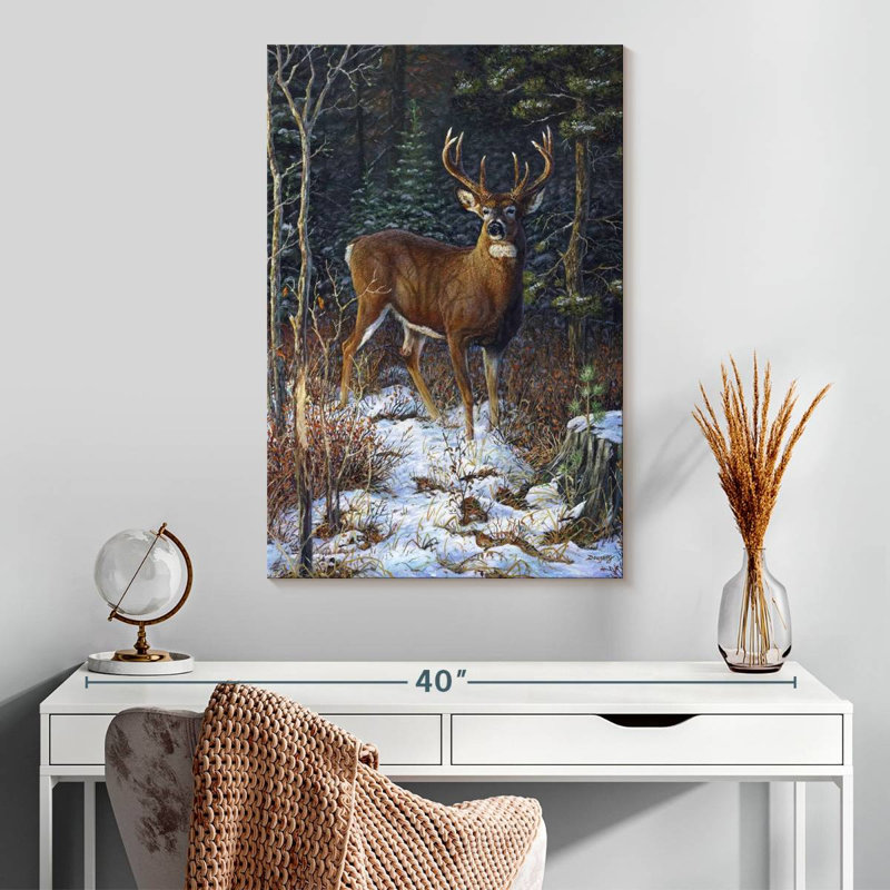 Brampt Last Light - Whitetail, 30" H x 20" W
